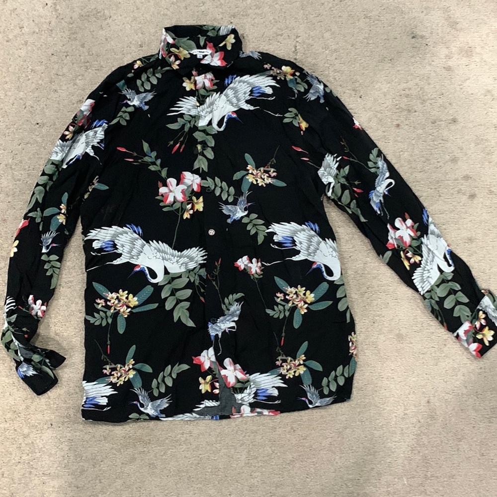 Tropic collar long sleeve